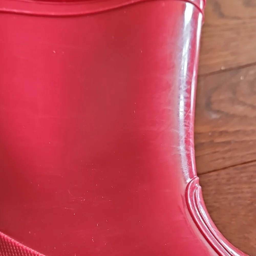 SeaDoo Kids Red Rain Boots - Picture 2 of 13
